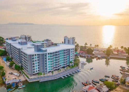 ขาย Whale Marina Condo ขนาดห้อง 28.96 ตร.ม. ชั้น 6 พร้อมเฟอร์นิเจอร์ ต.นาจอมเทียน อ.สัตหีบ จ.ชลบุรี