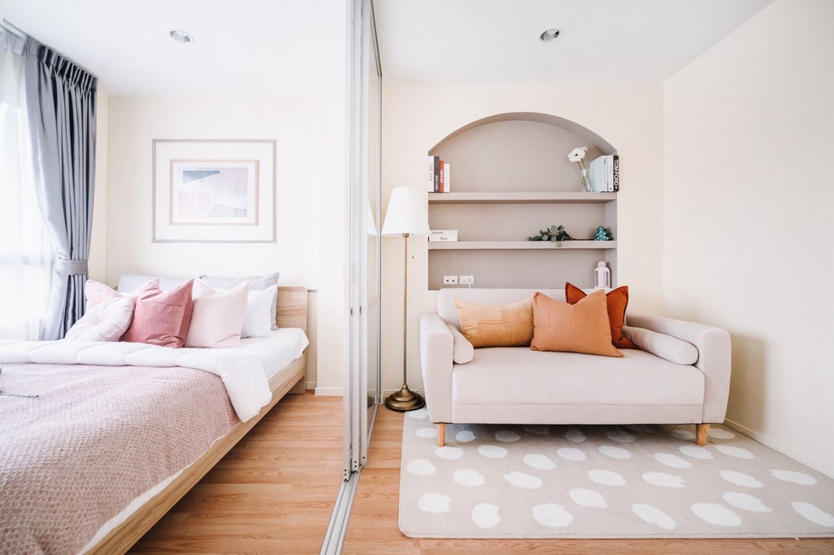 Come on, the condo that is comfortable with the bag. Completely fell into a beautiful room with this project. Lumpini Park, Nawamin -Sri Burapha, just 6,000 baht.