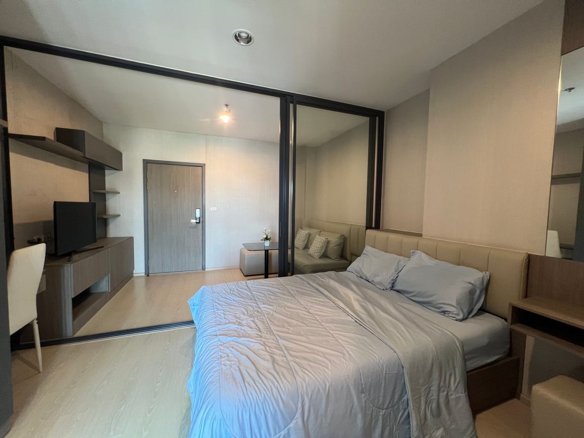 Rental room, Studio 28 sqm, Ideo, Tha Phra Interchange Next to the MRT BTS station, electrical appliances with furniture – รูปที่ 2