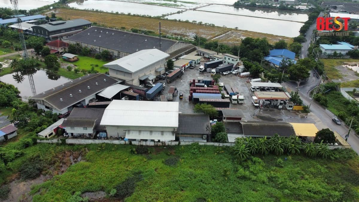 Selling large warehouses, good condition, ready to use immediately, 6 rai area, special price, only 49.9 million baht – รูปที่ 2