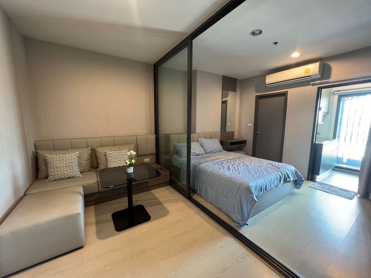 Rental room, Studio 28 sqm, Ideo, Tha Phra Interchange Next to the MRT BTS station, electrical appliances with furniture – รูปที่ 3