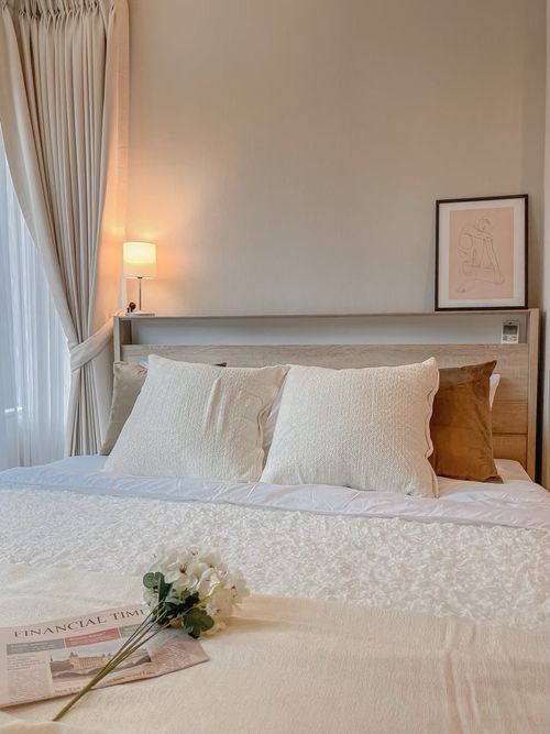 🔥Urgent Rental🔥 Metroluxe Ratchada, beautifully decorated, fully furnished, ready to move in, near MRT Huai Khwang and Sutthisan.