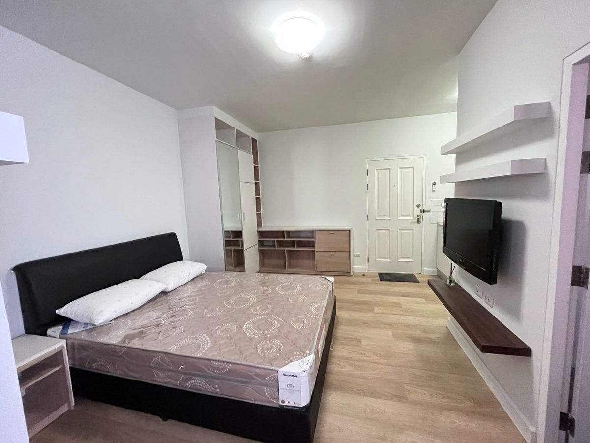 🔥 Best Deal!!! Condo For [ Sale with tenant] 🔥  [ My Condo Sukhumvit 103 ] - Studio/ Fully furnished++ ONLY 1.1M!!, a very private condo. Near Udomsuk market and BTS Udomsuk  👍