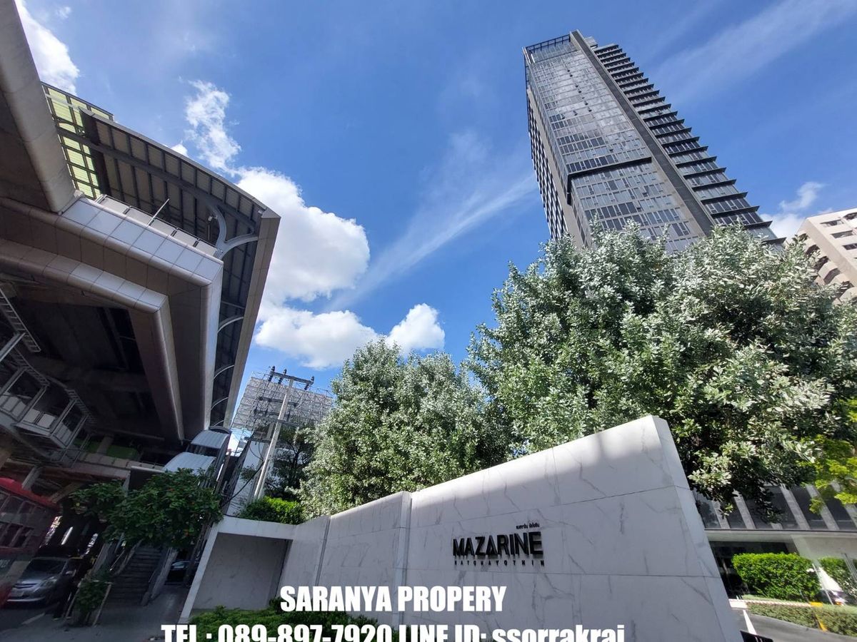 แมสซารีน รัชโยธิน MAZARINE Ratchayothin  FOR RENT!  25.5 Sqm. 1 Bedroom with bed size 5 Ft.   – รูปที่ 3