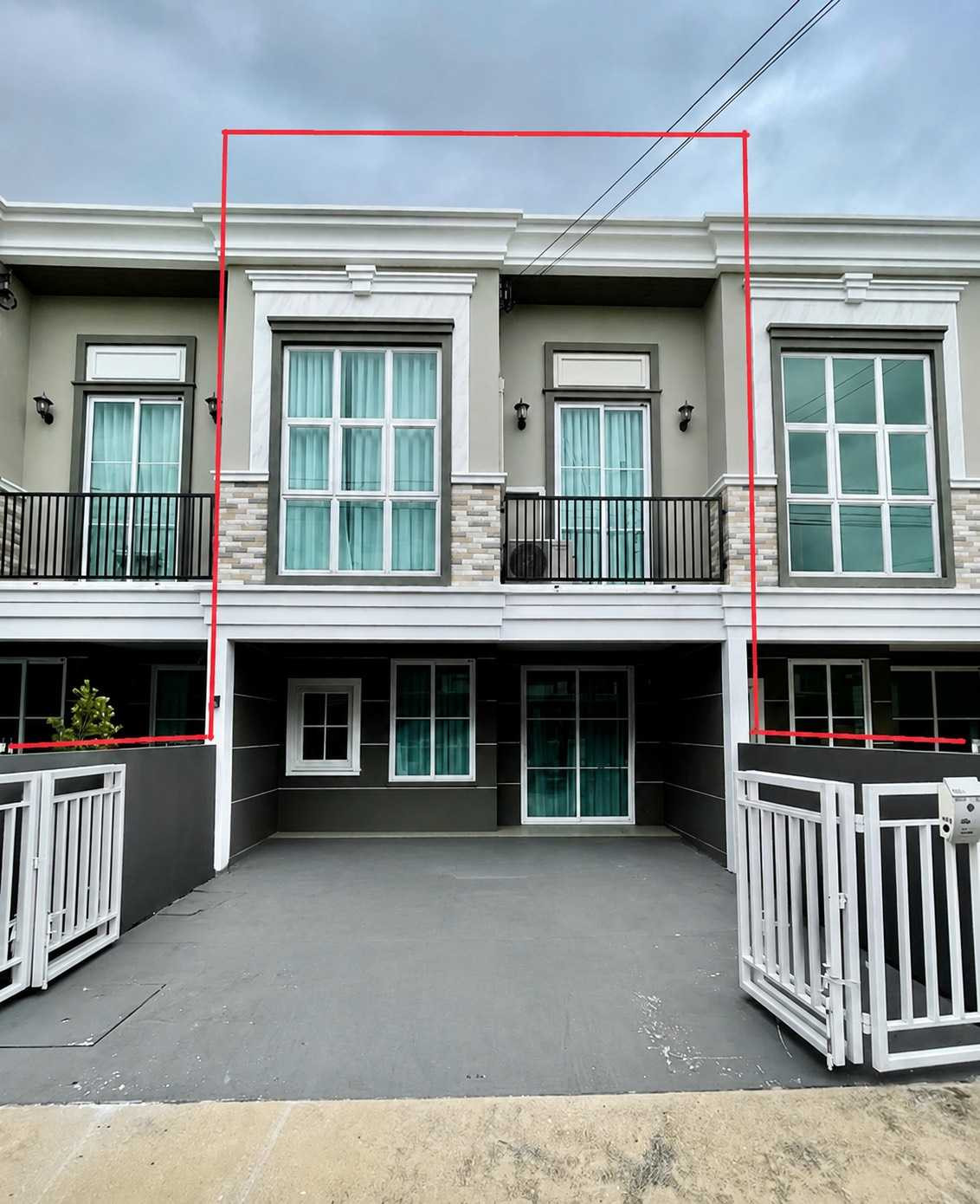 ให้เช่าทาวน์เฮาส์ หมู่บ้าน ไอโคเปน สุขุมวิท 76 ใกล้ BTS แบริ่ง/สำโรง – รูปที่ 2