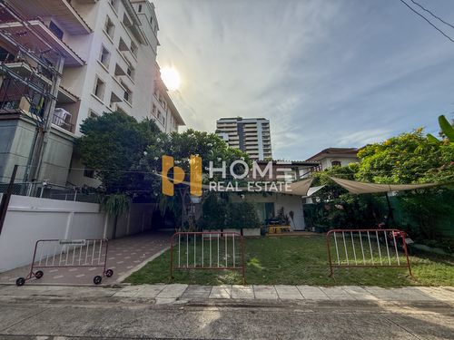ที่ดินพร้อมสิ่งปลูกสร้าง 108 ตร.ว. เอกมัย 10 / (ขาย), Land with building 108 sq.w. Ekkamai 10 / (FOR SALE) PALM883