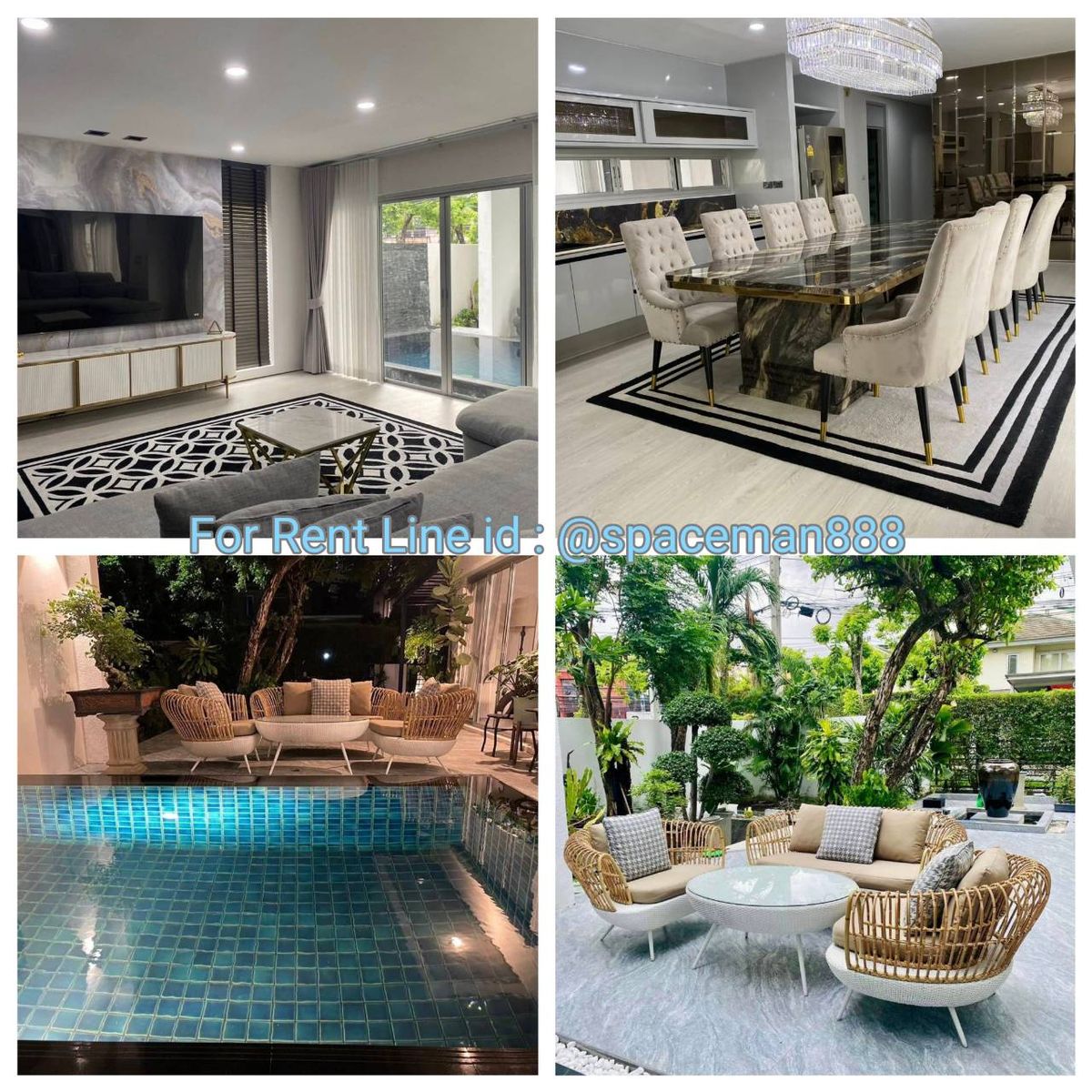 🏡🏊‍♂️😊 เช่าบ้านโครงการ โนเบิลทารา  พัฒนาการ ตกแต่งสวยหรู มีสระว่ายน้ำส่วนตัว บ้านหลังมุม ใกล้รถไฟฟ้าเพียง 400 เมตร