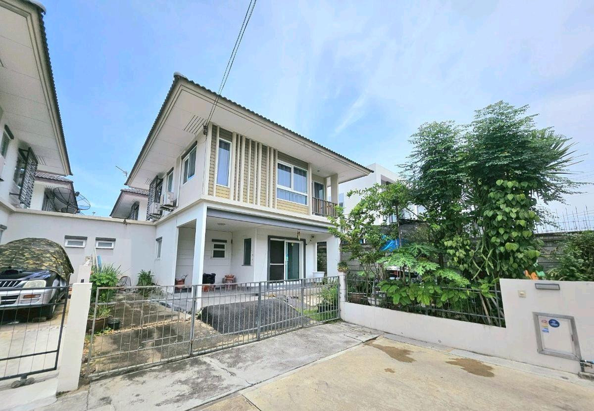 🏠ขายบ้าน หลังมุม ฮาบิเทีย ชายน์ ท่าข้าม–พระราม 2 ขายตามสภาพ พร้อมเฟอร์