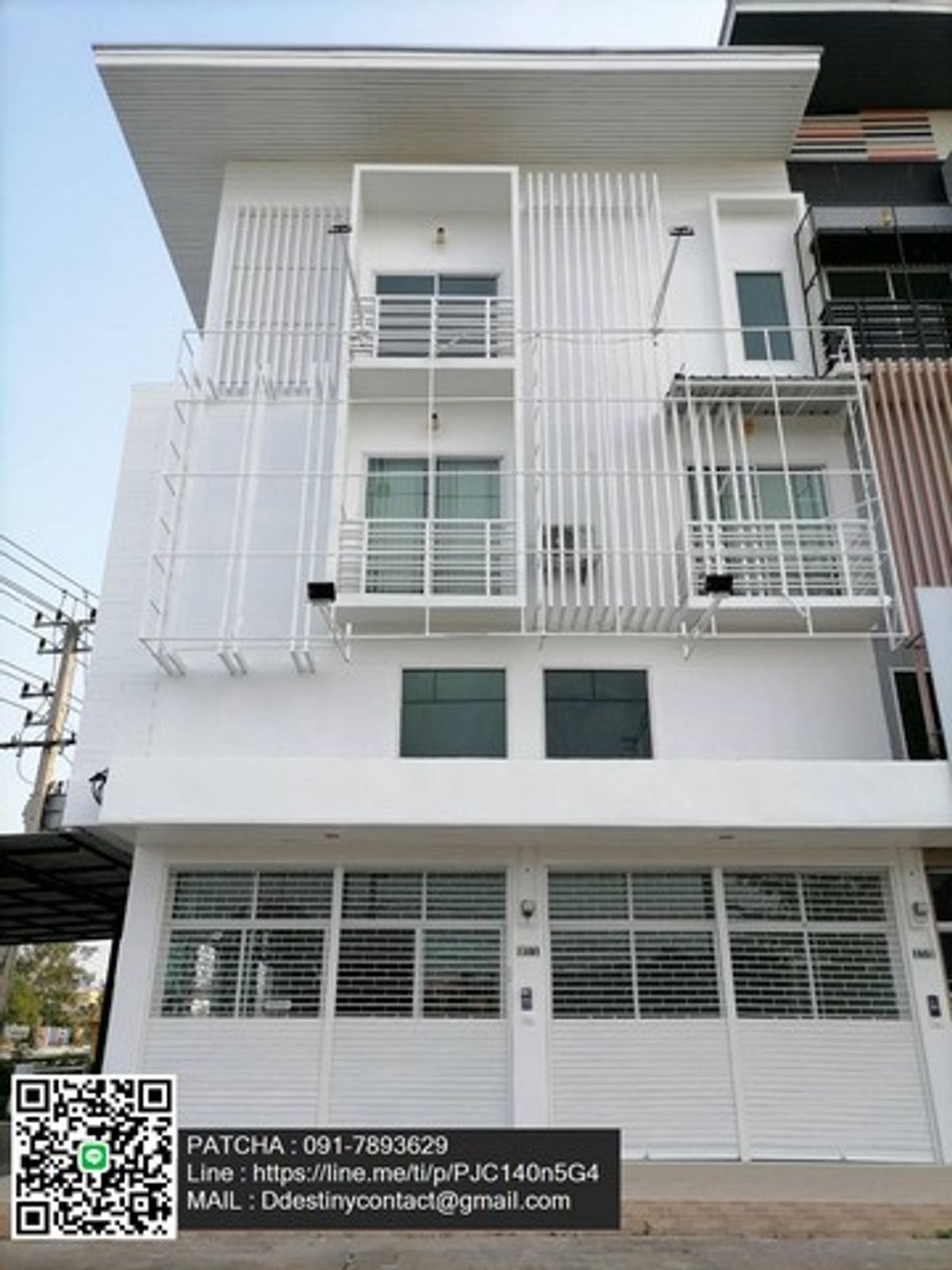 Commercial building for sale, good location, 4 floors, 2 booths, area 28.7 sq.w., Mae Sot Province, Tak Commercial building for sale, good location, 4 floors, 2 booths, area 28.7 sq.w., Mae Sot Province, Tak