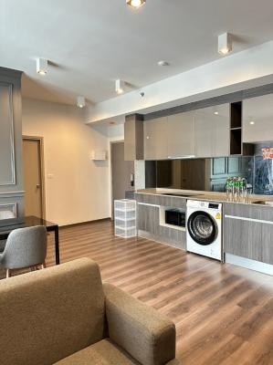 🔥For urgent rent🔥Ideo Rama 9 - Asoke, spacious 2-bedroom room, fully furnished, ready to move in