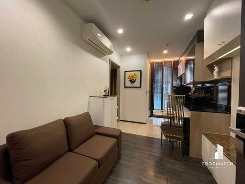 ✨Flash Deal ✨THE LINE Asoke-Ratchada( 1Bed 1Bath 28.29SQM.) พร้อมอยู่ ! เพียง 19,000 บาทต่อเดือน Tel.0981315848 @propmatch