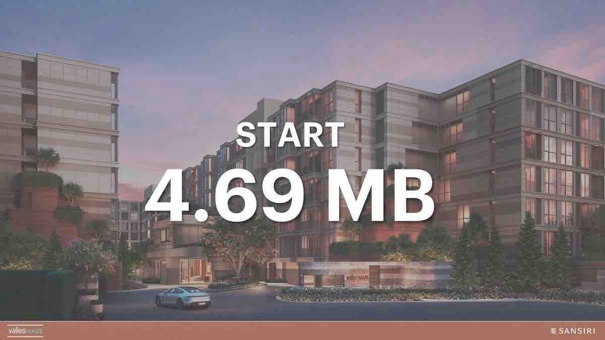 𝐯𝐚𝐥𝐥𝐞𝐬 𝐇𝐀𝐔𝐒 คอนโดใหม่สไตล์รีสอร์ตจากแสนสิริที่เลี้ยงสัตว์ได้ ทำเลใจกลางสังคมคุณภาพ 𝐓𝟕𝟕 𝐂𝐨𝐦𝐦𝐮𝐧𝐢𝐭𝐲 เริ่มเพียง 𝟒.𝟔𝟗 ล้านบาท!  – รูปที่ 3