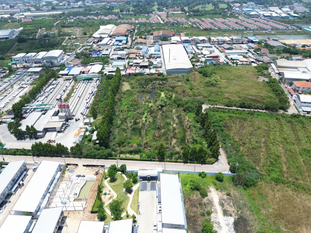 Land for sale, Bang Nam Chuet, Samut Sakhon, 10 rai, near Ekachai Road, only 650 m. DD – รูปที่ 4