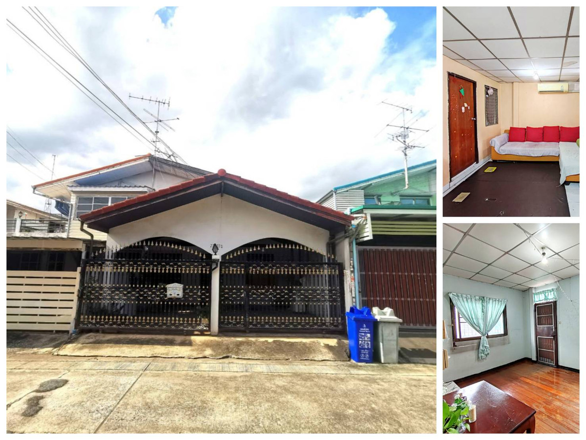 บ้าน2ชั้น  35 ตรว. รามอินทรา 8 ใกล้รถไฟฟ้า เข้าเมืองง่าย 4 ห้องนอน สวย-คุ้ม