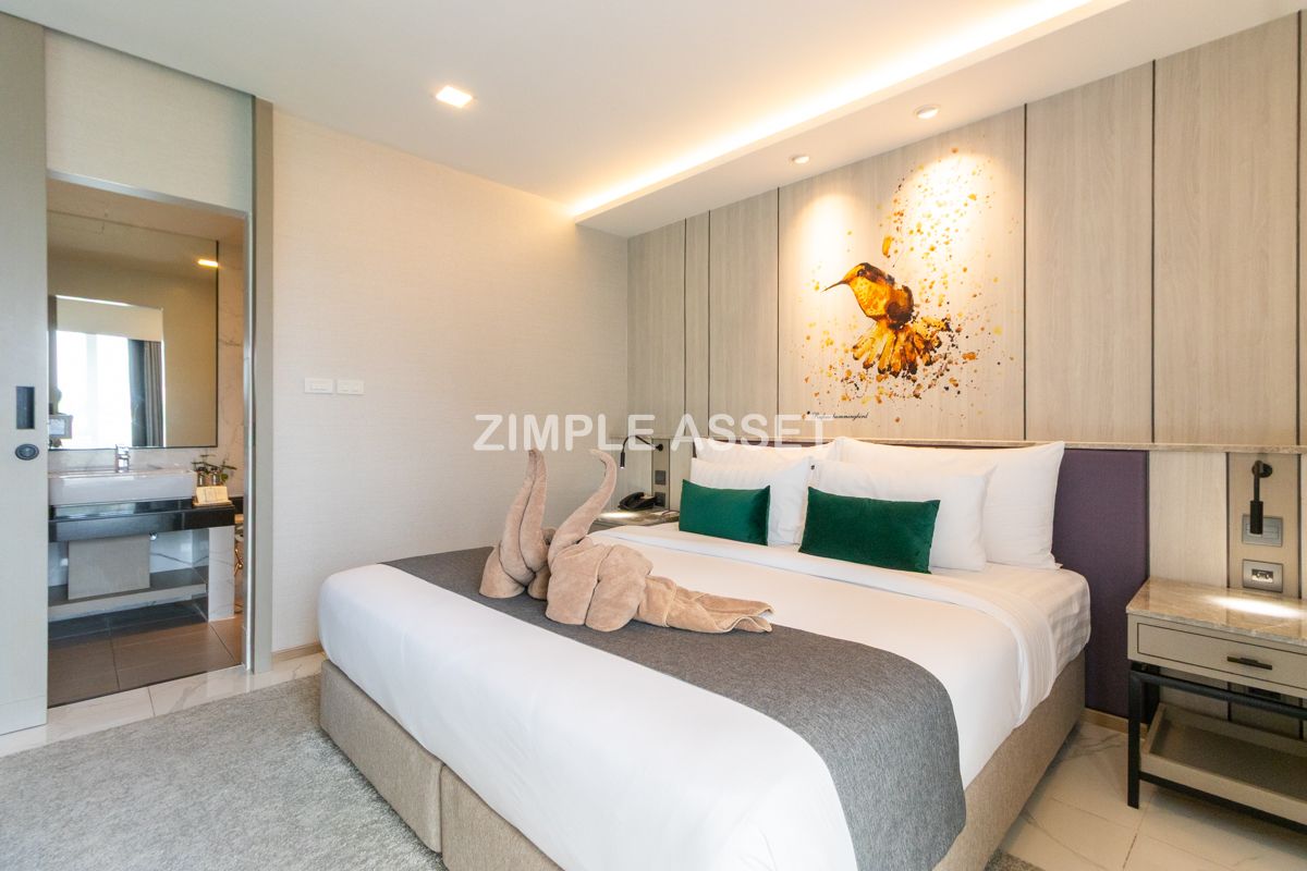 Line ID: @zimple_asset  Newly hotel in Sukhumvit 101, featuring modern décor and a peaceful atmosphere — perfect for relaxation. Conveniently located not far from BTS Punnawithi.