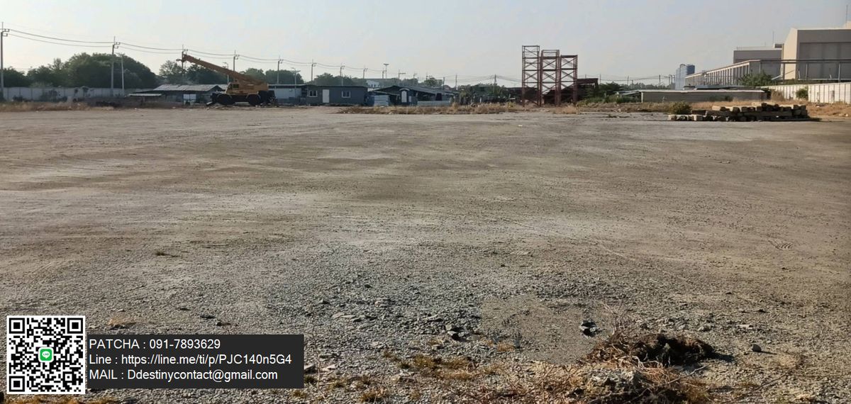Land for sale Near various important government sources In the Samut Prakan Central Business Area Near the green line
