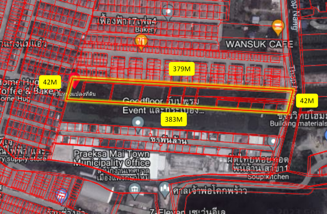 Land for sale, Soi Khacharnwit, Mueang Samut Prakan District, 10 rai, near Phraeksa Road, only 3.5 km. CC – รูปที่ 3
