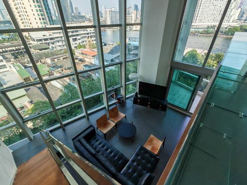 ♦ 2 Unit Duplex Type ♦ ชั้น 60+ และ ชั้น 10+ ขนาด 208.00 ตร.ม. และ 248.00 | 3 ห้องนอน, 4 ห้องนอน | วิวสะพานสาทร | คอนโดใกล้ ไอคอนสยาม 3 นาที, BTS สะพานตากสิน 3 นาที
