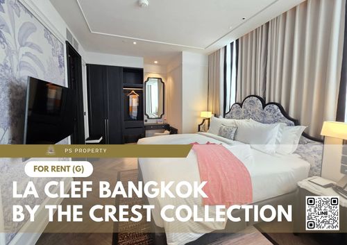 ให้เช่า 📍 La Clef Bangkok by The Crest Collection 📍ใกล้ BTS ทองหล่อ เฟอร์นิเจอร์ และ เครื่องใช้ไฟฟ้าครบ 