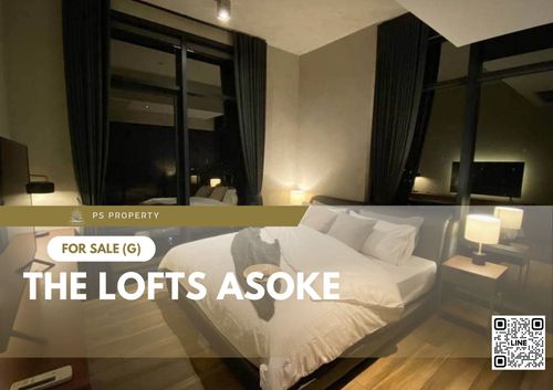 ขายด่วน ✨ The Lofts Asoke 📍 2 ห้องนอน 1 ห้องน้ำ เฟอร์นิเจอร์ และ เครื่องใช้ไฟฟ้าครบ 