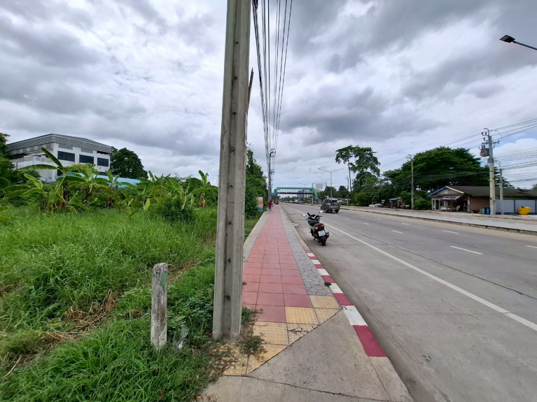 ขายถูก ที่ดิน ริมถนนเลียบวารี หนองจอก 4 ไร่ ผังสีเหลือง  KK – รูปที่ 2