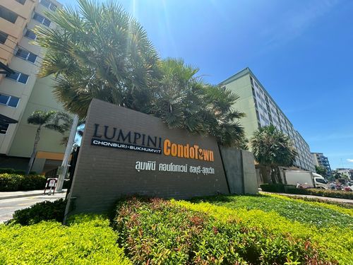 BB 10221: Lumpini Condo Town, Chon Buri-Sukhumvit Near the economy road, Sukhumvit Road and Chon Buri Railway Station