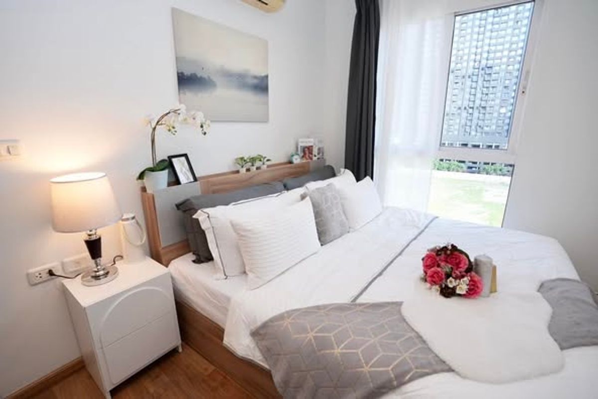 Condo for sale, The Mark Ratchada-Airport, 2 bedrooms, 39 sqm. New renovated near Rama 9 and MRT junction.