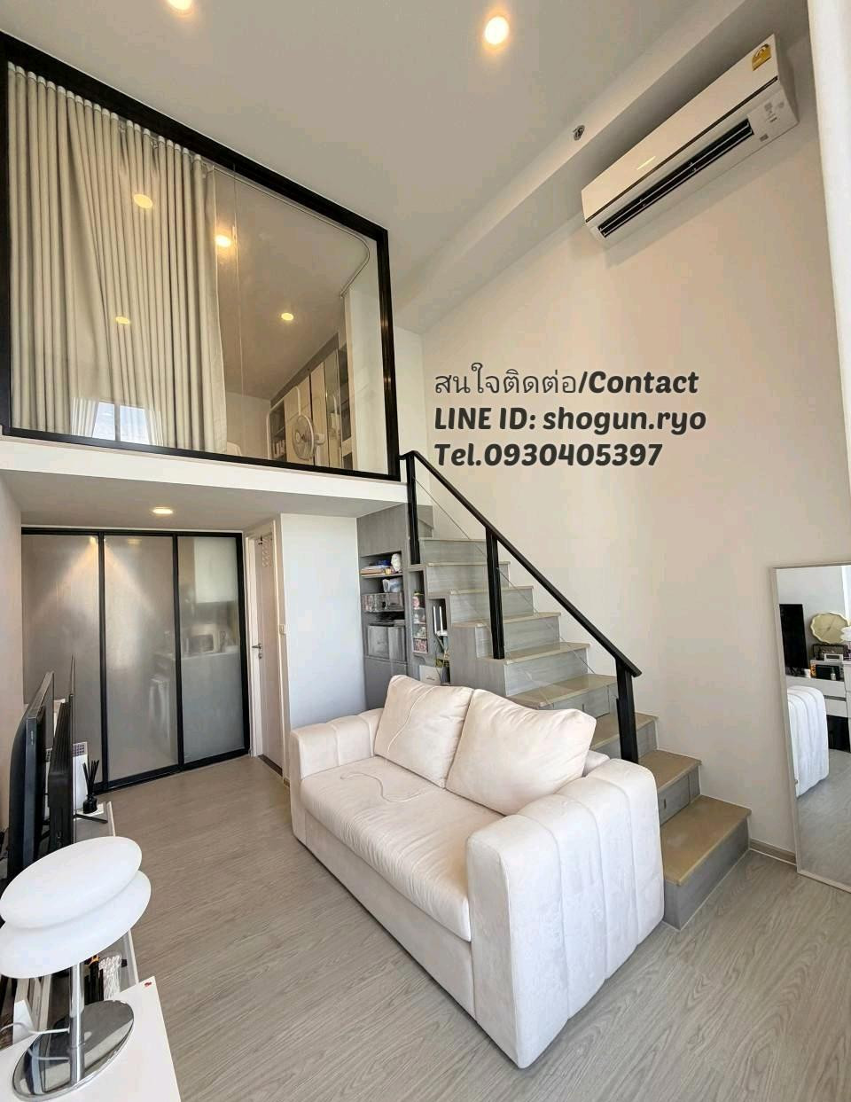 🚝 ให้เช่า Duplex กั้นห้องนอน Origin Plug and Play Ramkhamhaeng Triple Station พร้อมย้ายสิ้นเดือนนี้