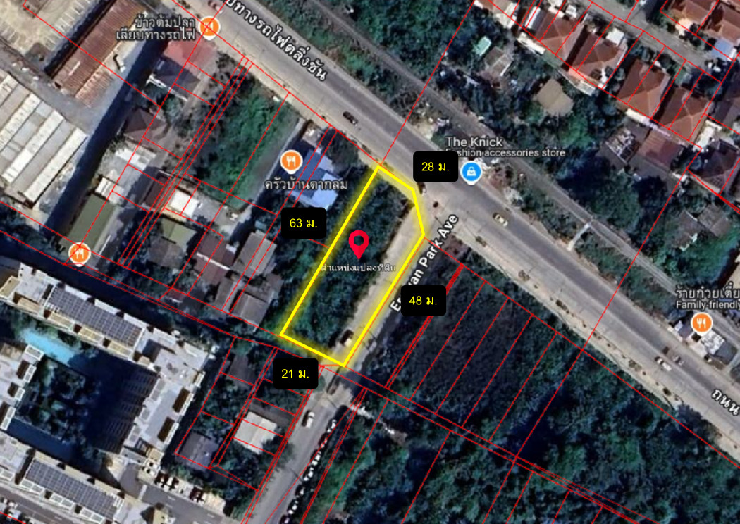 ขายที่ดิน ริมถนนเลียบทางรถไฟตลิ่งชัน 313 ตรว ใกล้สถานีรถไฟฟ้าสายสีส้ม เหมาะทำการค้า DD – รูปที่ 2
