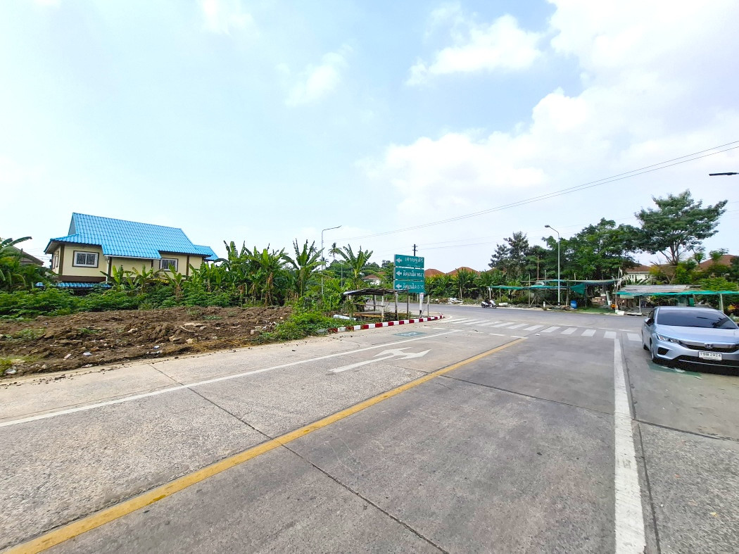 ขายที่ดิน ริมถนนเลียบทางรถไฟตลิ่งชัน 313 ตรว ใกล้สถานีรถไฟฟ้าสายสีส้ม เหมาะทำการค้า DD – รูปที่ 3