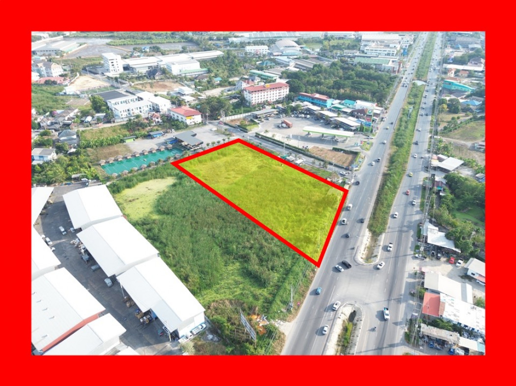 ที่ดิน ริมถนนพุทธมณฑลสาย 5 ขายแค่วาละ 45000 เอง 7 ไร่  ถูกมาก KK