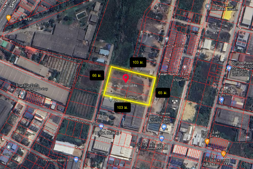 ขาย ที่ดิน ผังม่วง สำหรับทำโรงงาน ท่าไม้ กระทุ่มแบน 4 ไร่กว่า ใกล้ถ.เศรษฐกิจ 1 แค่ 400 ม. KK – รูปที่ 3