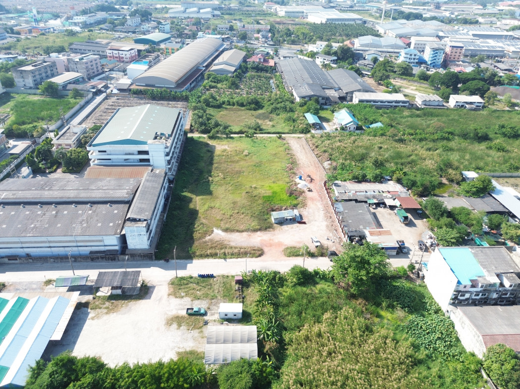 ขาย ที่ดิน ผังม่วง สำหรับทำโรงงาน ท่าไม้ กระทุ่มแบน 4 ไร่กว่า ใกล้ถ.เศรษฐกิจ 1 แค่ 400 ม. KK – รูปที่ 4