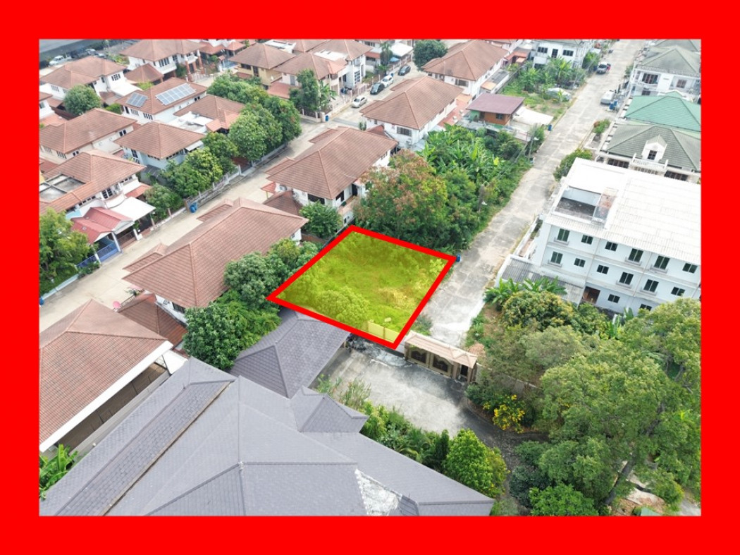 Land for sale, Soi Mu Ban Si Sunthon 64 sq w, near Kanchanaphisek Road, only 550 m. KK Land for sale, Soi Mu Ban Si Sunthon 64 sq w, near Kanchanaphisek Road, only 550 m. KK