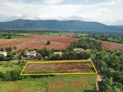 Land for sale, Pig Si Subdistrict, Pak Chong District, 3 Rai 1 ngan 63 Sq. Saw the most beautiful mountain range.