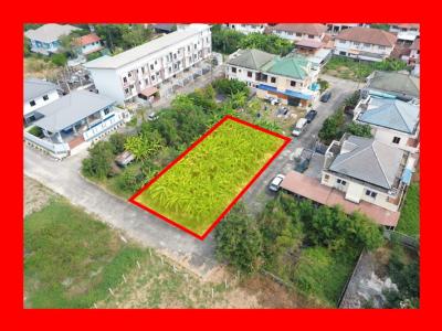 Land for sale, Soi Mu Ban Sri Sunthon, 119.7 sq w, near Kanchanaphisek Road, only 550 m. DD