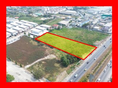 Land for sale, on Phutthamonthon Sai 5 Road, size 3 rai 2 ngan, suitable for business KK