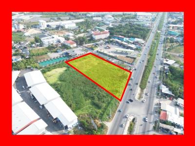 ที่ดิน ริมถนนพุทธมณฑลสาย 5 ขายแค่วาละ 45000 เอง 7 ไร่  ถูกมาก KK
