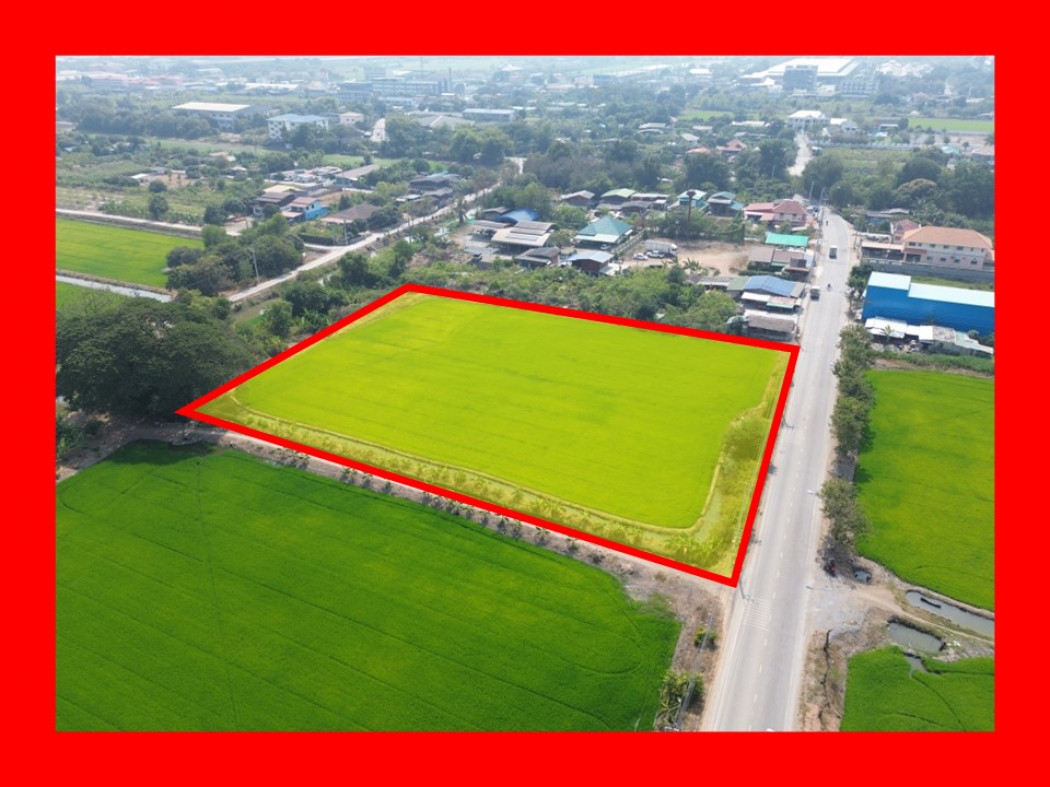 ขาย ที่ดิน ลาดหลุมแก้ว ปทุมธานี 5 ไร่ 2 งาน ใกล้ถ.ปทุมธานี-บางเลน 850 ม DD