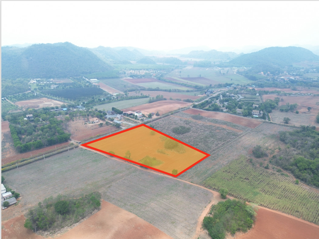 Land for sale in Khao Yai, Wang Katha Subdistrict, Pak Chong District, 12 rai, overlooking the most beautiful mountain range.