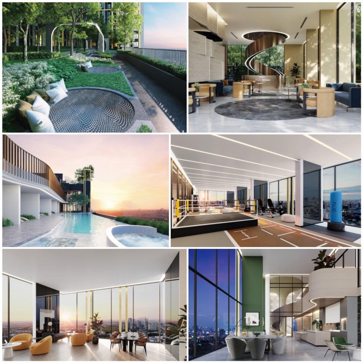 🚩ขายคอนโดห้องมุม 2 ห้องนอน(1Bedroom plus) 34.92 ตร.ม. “ห้องใหม่ไม่เคยอยู่“ เป็นห้องมุม หน้าห้องเป็นมุมส่วนตัว เงียบไม่มีคนเดินผ่าน ห้องหน้ากว้างโปร่งสบาย วิวห้าง ชั้น 8 คอนโดติดห้างเมกา บางนา ติดถนนบางนา ตราด สะดวกปลอดภัย – รูปที่ 4