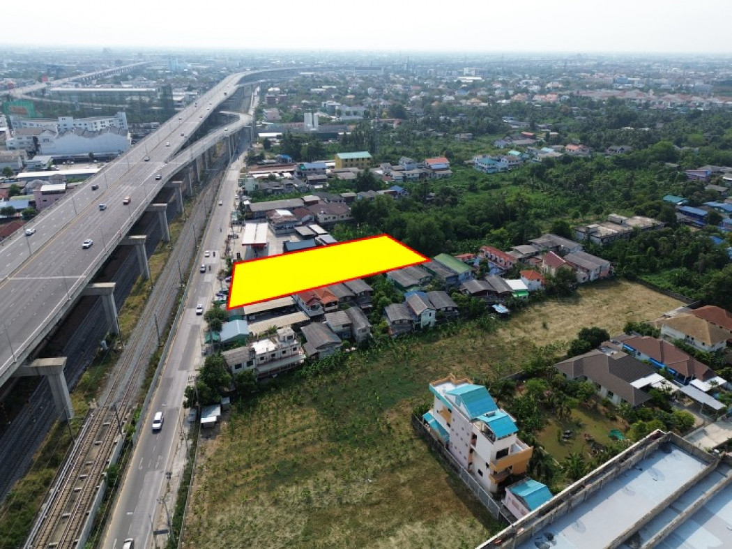 ขาย ที่ดิน ริมถนนเลียบทางรถไฟ ตลิ่งชัน 2 ไร่ 3 งาน 30 ตรว – รูปที่ 2