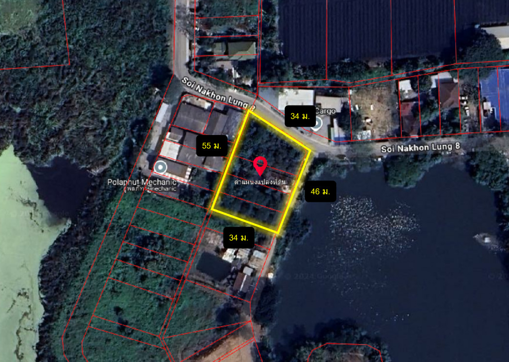 Land for sale, Soi Nakhon Lung 8, size 422 sq w, near Phutthamonthon Sai 3 Road, just 1.4 km. KK – รูปที่ 3