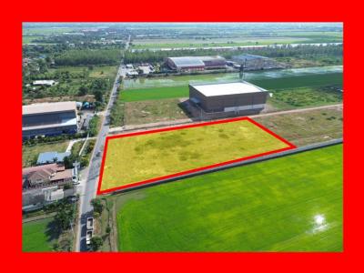 ขาย ที่ดิน ผังสีม่วง คลอง9 ลำลูกกา  6 ไร่กว่า ใกล้ ถ.รังสิต-นครนายก แค่ 4.4 กม. DD