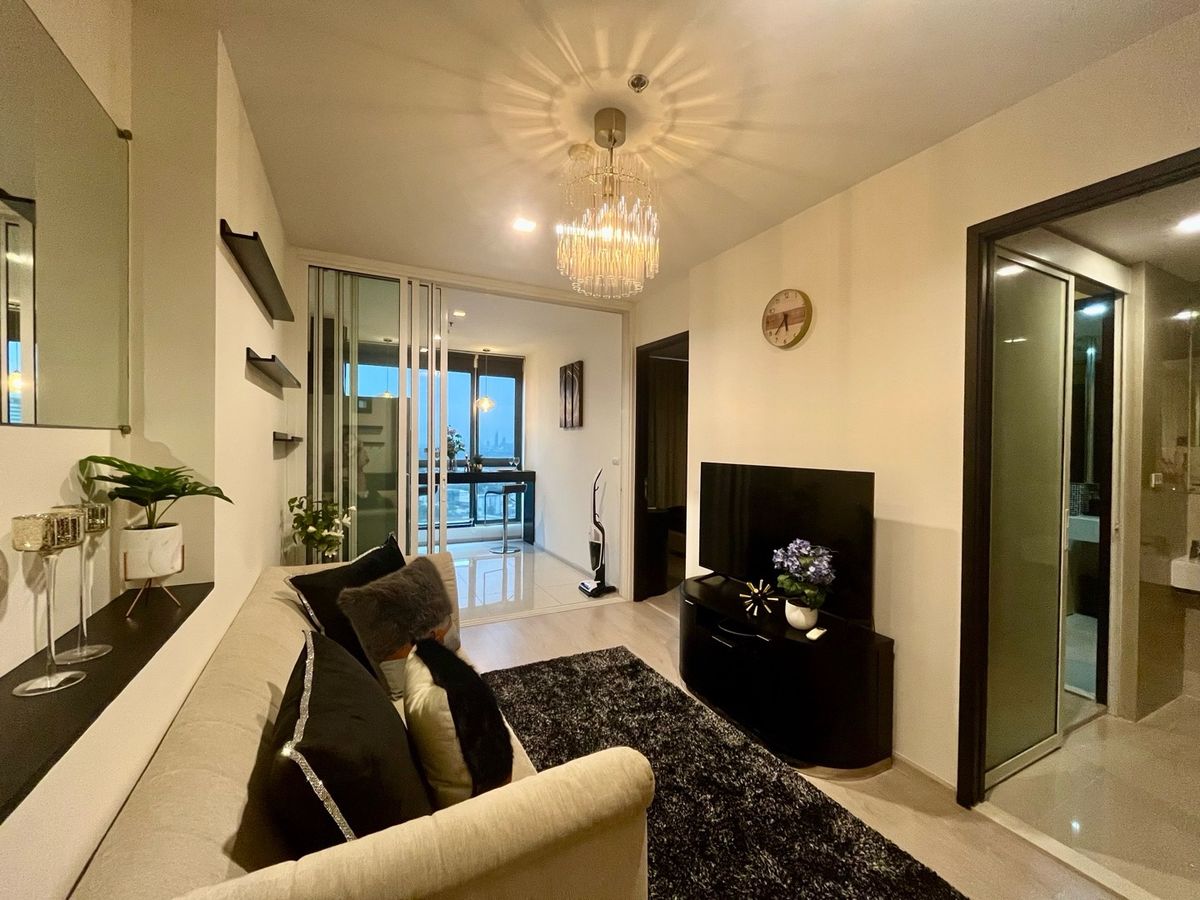 ให้เช่า !! คอนโด RHYTHM Sukhumvit 44/1 (ริทึ่ม สุขุมวิท  44/1) พื้นที่ 46 ตร.ม. 1 ห้องนอน 1 ห้องน้ำ-พร้อมอ่างอาบน้ำ (ติด BTS พระโขนง) – รูปที่ 4