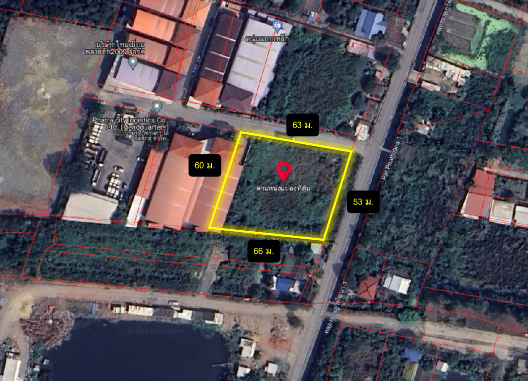 ขายที่ดิน ผังสีชมพู บางน้ำจืด 2 ไร่กว่า ใกล้ถ.เอกชัยแค่ 2.4 กม. DD – รูปที่ 3