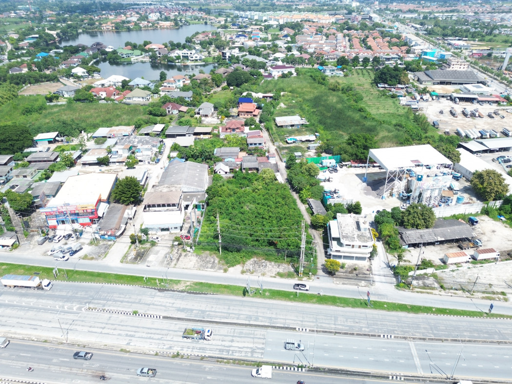 ขายถูกที่สึด ที่ดิน ริมถนน345 (สะพานนนทบุรี-บางบัวทอง) ตรงแยกบางคูวัด 669 ตรว เหมาะทำการค้า DD – รูปที่ 4
