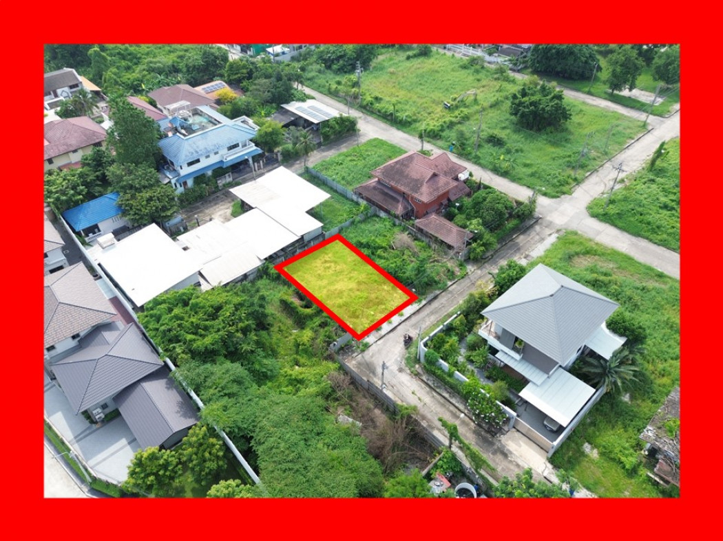 ขายถูก ที่ดิน หมู่บ้านชัชฏาวิลล่า 62 ตรว ใกล้ถ.บางแวกแค่ 350 ม. DD