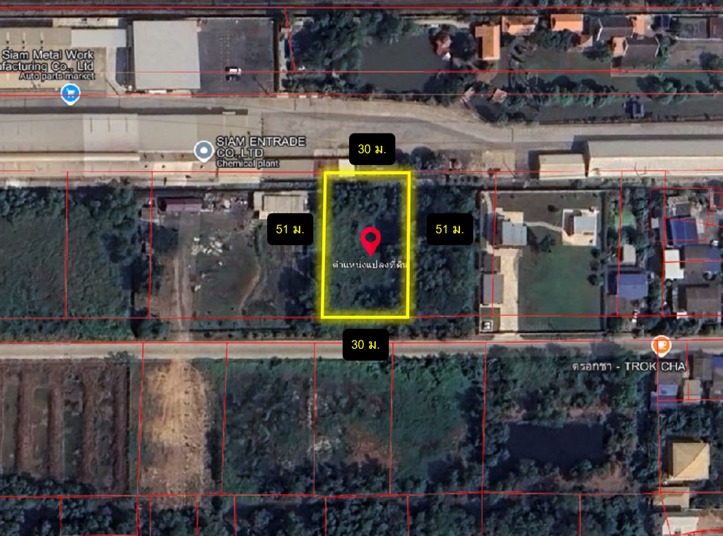 Land for sale, Soi Khlong Si Tawan Tok 23, size 376 sq w, near Khlong Luang Road, only 3.1 km. DD – รูปที่ 3