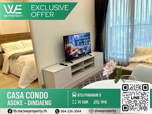 ห้องแต่งสวยครบ ราคาดี!!⭐Casa Condo Asoke-Dindaeng (คาซ่า คอนโด อโศก ดินแดง)